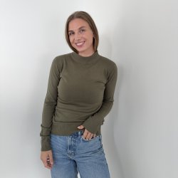 Turtle neck klassisk sweater  str. S-XL viskose miks