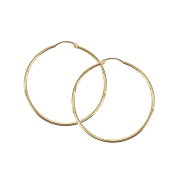 hoops ANA  Forgyldt Slv