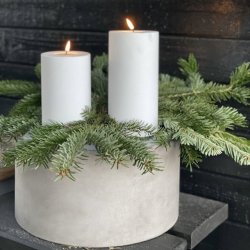 Hvide Udendrs Bloklys 100x150 mm