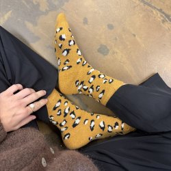 Strmper leo angora/uld miks str. 36-40