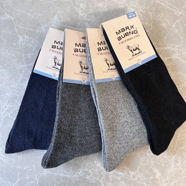 Str�mper med uld - one size (40-46)