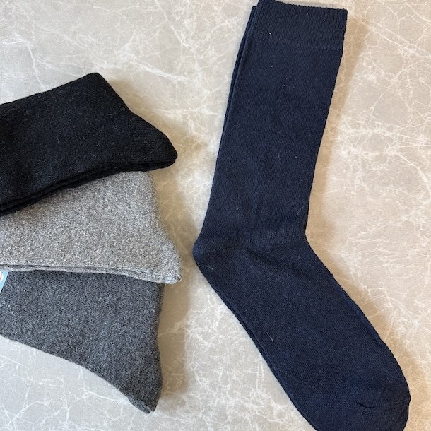 Str�mper med uld - one size (40-46)