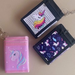 Pige pung velcro enhjrning