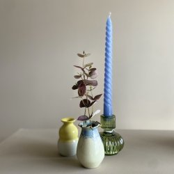 Vase Mini keramik half glace 6-8 cm