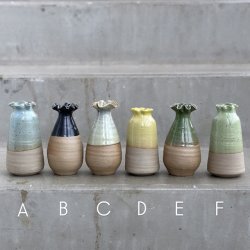 Vase half glace Keramik