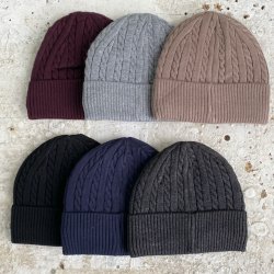 herre hue kabel strik med for - 70% viskose