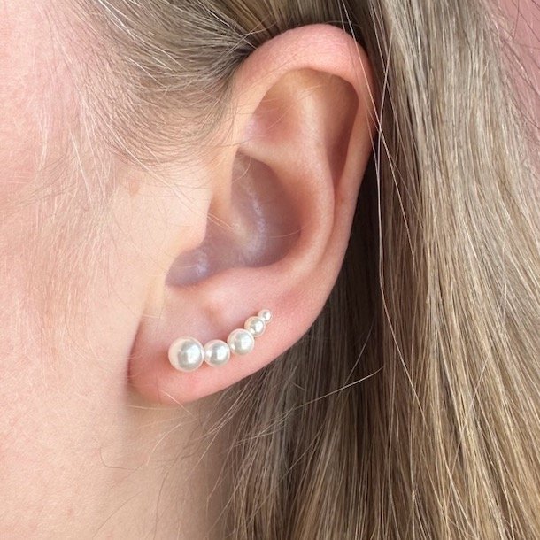 Up the ear Varuna cloud forgyldt slv