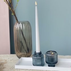 Fyrfadsstage rille bl