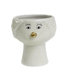 Skjuler ansigt keramik