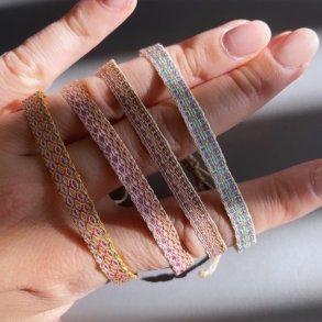 Vvet armbnd plain - multi