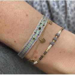 Vvet armbnd flower beats pastel