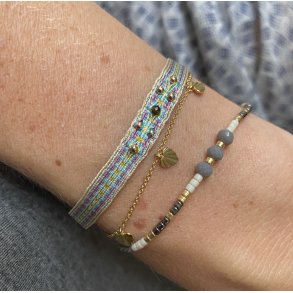 Vvet armbnd flower beats pastel