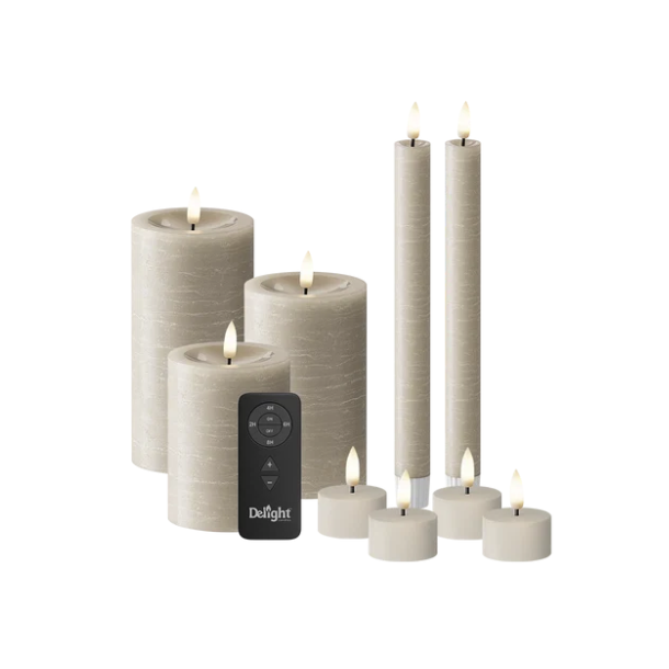 Start pakke LED LYS gaves�t - 9 lys + fjernbetjening