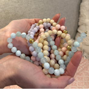 MINT halsk�de 45 CM. Guldbelagt vandfast