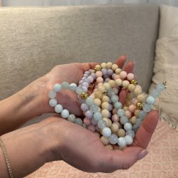 MINT halsk�de 45 CM. Guldbelagt vandfast