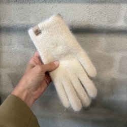 Fingervanter med plys 