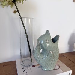 Vase Fish stoneware