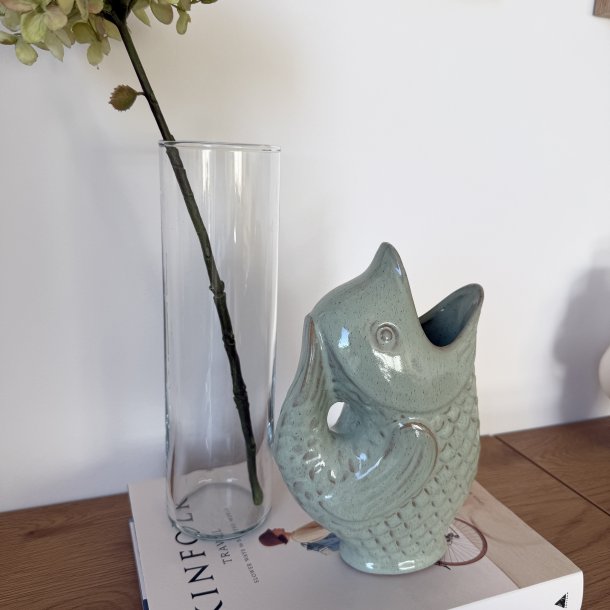 Vase Fish stoneware