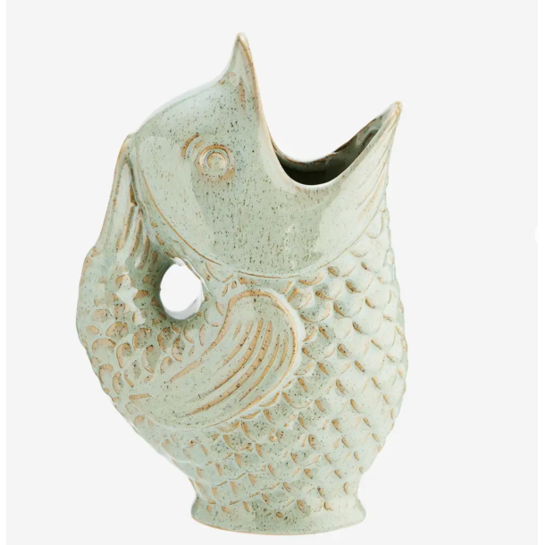 Vase Fish stoneware
