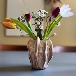 Birgitte vase H 15 cm keramik