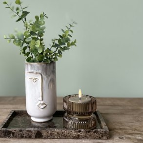 Vase - ansigt keramik