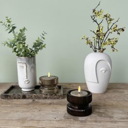 Vase - ansigt keramik