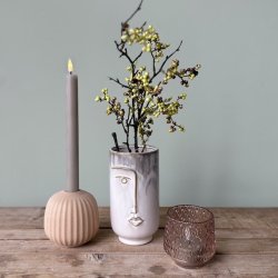 Vase - ansigt keramik