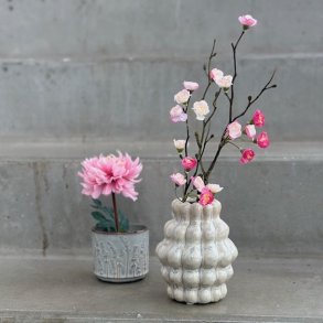 Vase Prato beige H 13 cm Stentj