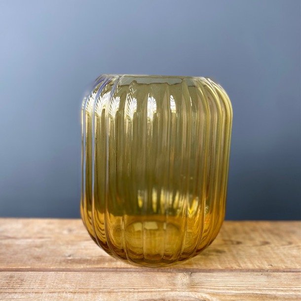 Gry Vase yellow