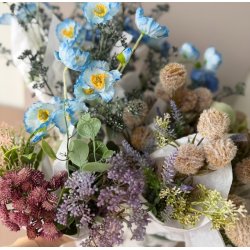 Ugens buket - kunstige blomster