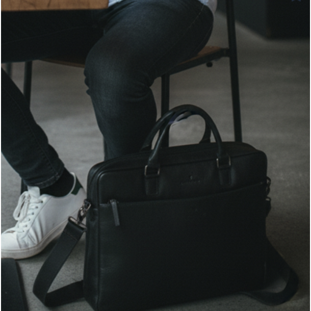 Titan Laptop taske Skind