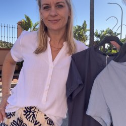 Sommerbluse Elsa Viskose 