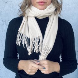 Trklde ensfarvet 100% viskose