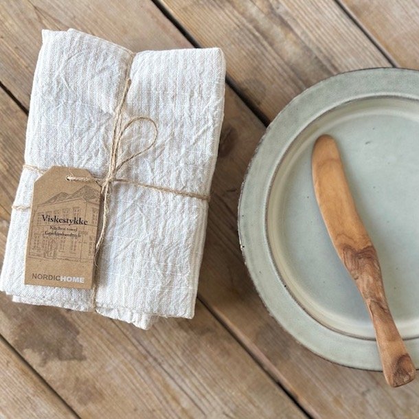 Viskestykke st af 2 stk. 100% bomuld