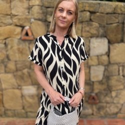 Bluse Zenna WAVE str. S-XXXL viskose