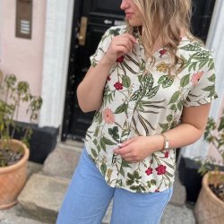 Bluse Zenna FLORA str. S-XXXL viskose