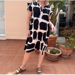 Sommer kjole viskose str. M-XXL