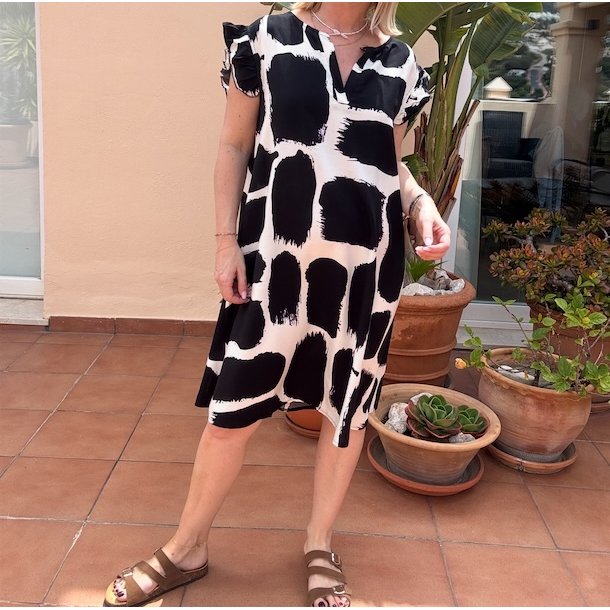 Sommer kjole viskose str. M-XXL