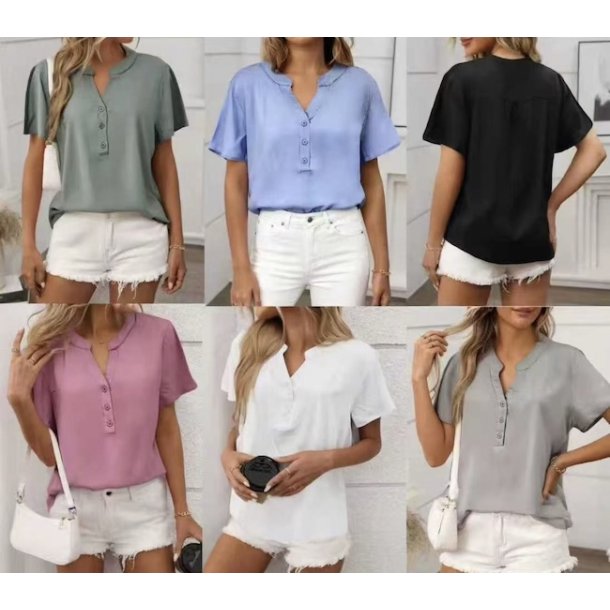 Sommerbluse Emma viskose str. M-3XL