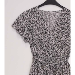 Blomster Kjole mini viskose