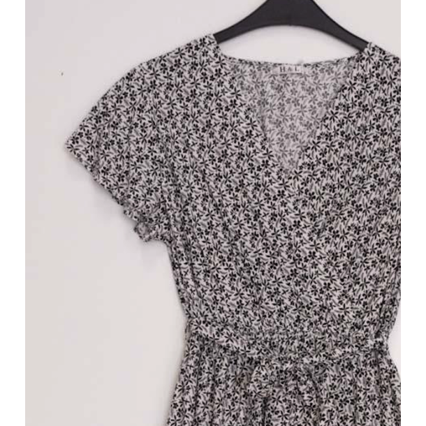 Blomster Kjole mini viskose