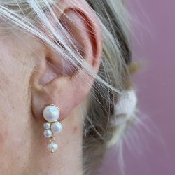 restikker BUBBELS forgyldt slv