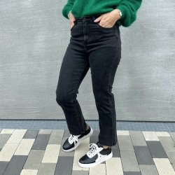 Jeans sort washed - str 34-42