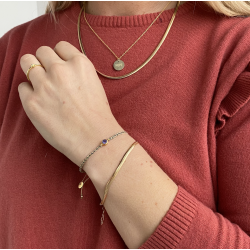 Armbnd Malou  forgyldt slv