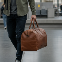 Atlas weekendtaske Skind