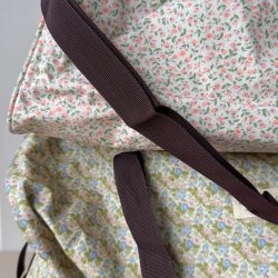 Weekendtaske coated flora