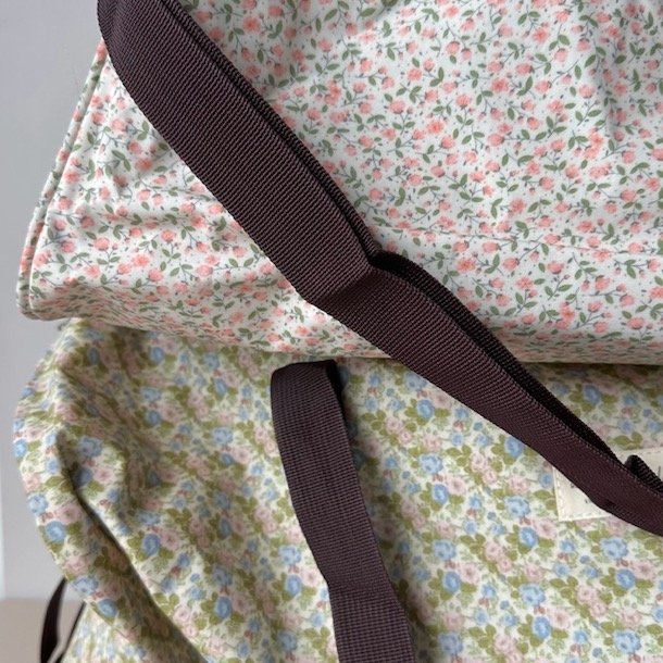 Weekendtaske coated flora