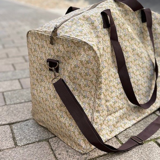 Weekendtaske coated flora