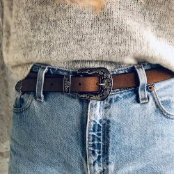 Western blte brun lder