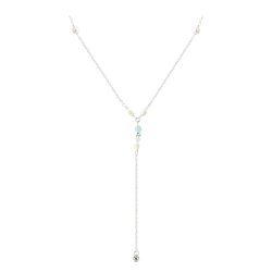 Halsk�de SINNA PEARL 45 + 3 CM. 925 s�lv 